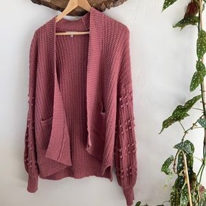 Madewell bobble cardigan sweater